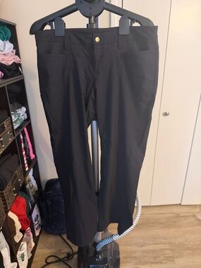 Athleta Black Women's Straight-Leg Trousers